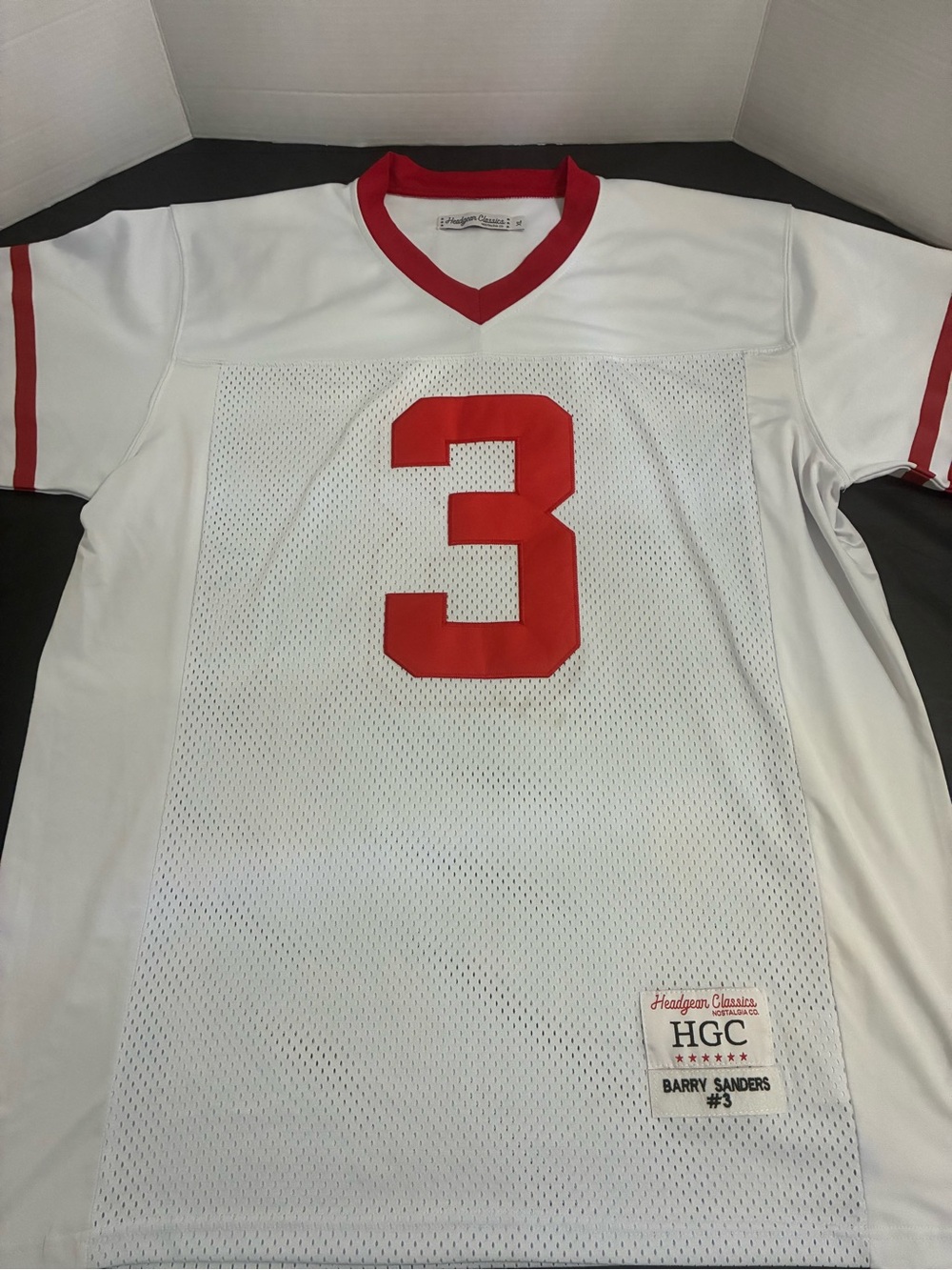 Barry Sanders HS jersey